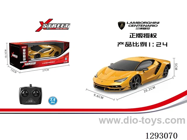 1:24 2.4G Lamborghini Centenary (Officially Licensed) with light not included battery