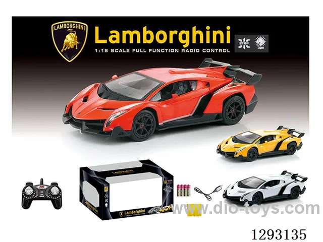 1:18 RC Car Lamborghini Venom included battery