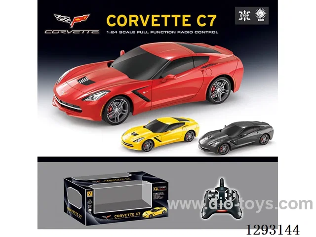 1:24 RC Car Corvette C7 not included battery