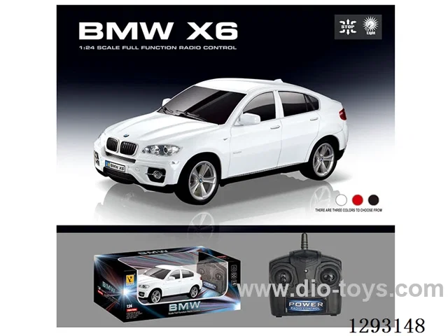 1:24 RC Car X6 (new packaging, not included battery)