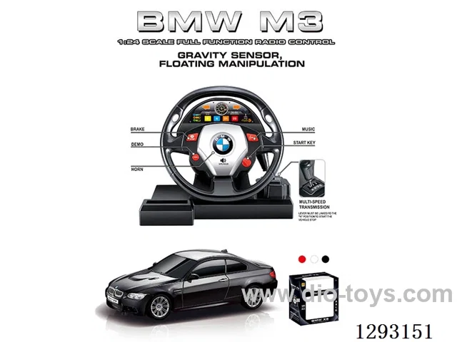 1:24 RC Car BMW M3 not included battery