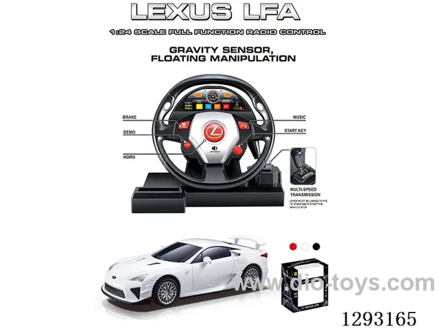 1:24 RC Car Lexus LFA Standard Edition not included battery
