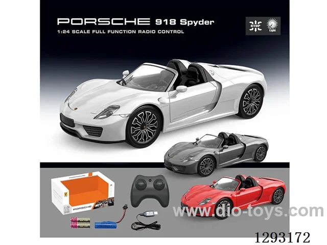 1:24 RC Car Porsche 918 included battery