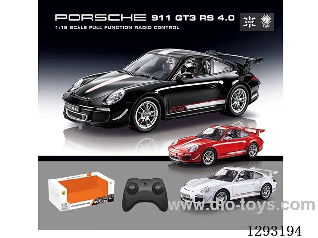 1:18 RC Car Porsche 911 not included battery