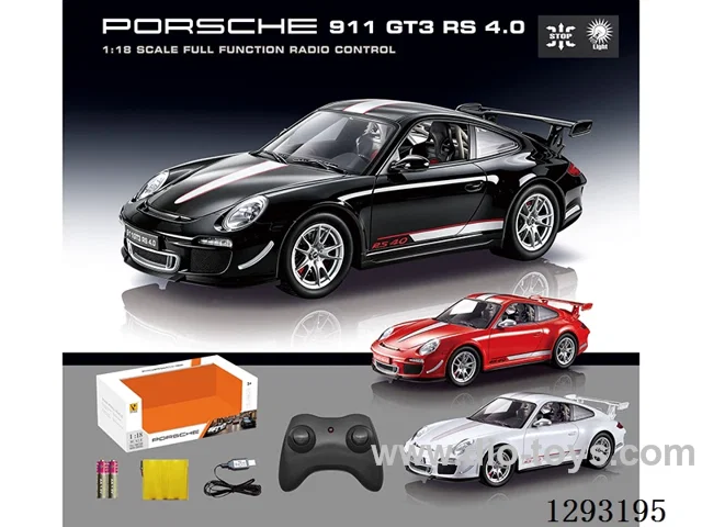 1:18 RC Car Porsche 911 included battery