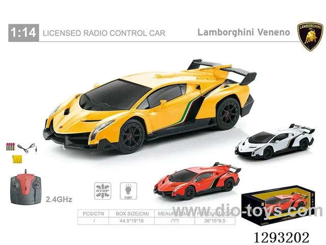 1:14 RC Car Lamborghini Venom included battery