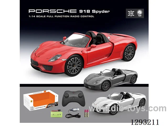1:14 RC Car Porsche 918 included battery