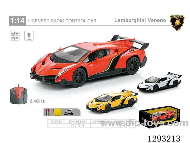 1:14 RC Car Lamborghini Venom included battery