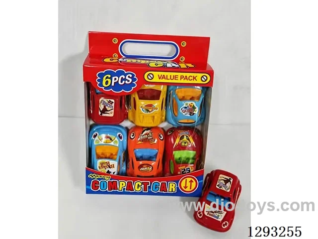 pull back car 6PCS