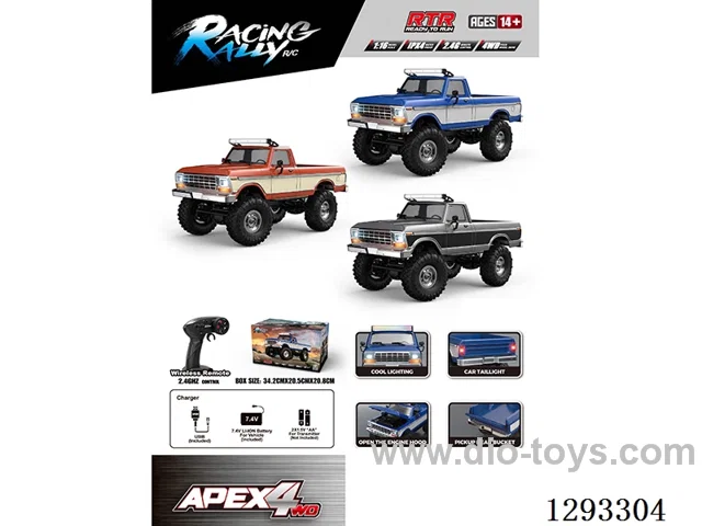 1:16 Full-Scale Model Rock Crawler (included battery)
