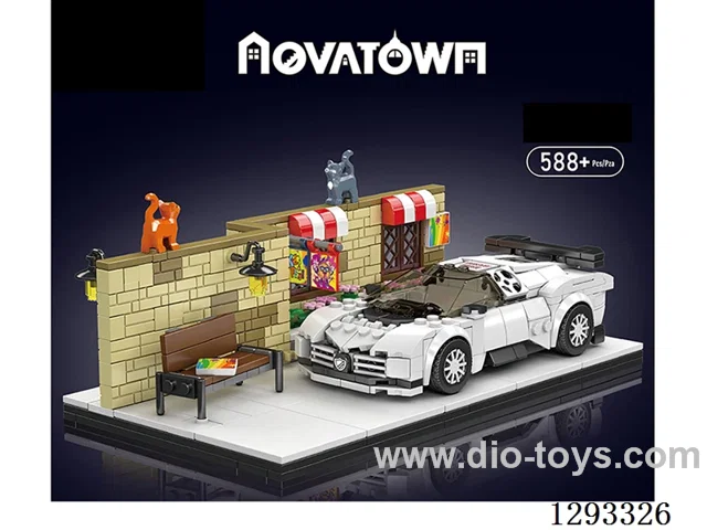 CENTODIECI Supercar (English-Only Edition)588+PCS building blocks
