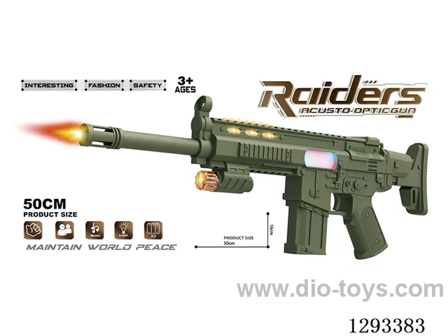 B/O gun W L/M (Army Green)