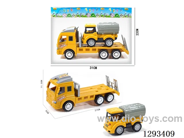 Inertia Tractor + Free Wheel Water Tank Truck