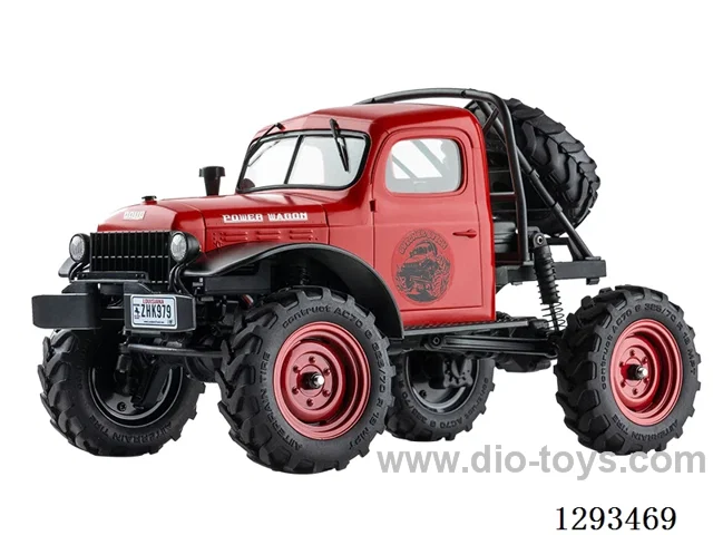 1:24 FCX24S Power Wagon RTR Red V2S