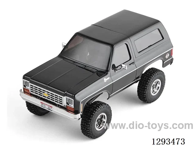 1:24 Chevrolet K5 Blazer RTR Black GF S