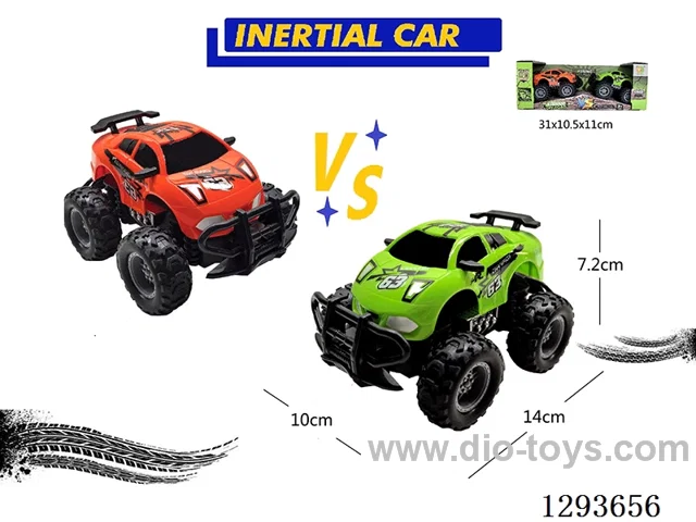 1:43 inertia car 2PCS
