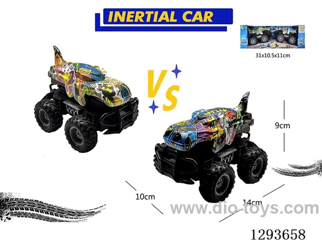 1:43 inertia car 2PCS