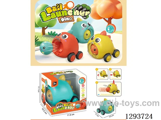 Dinosaur Catapult Inertia Car, 3 Colors
