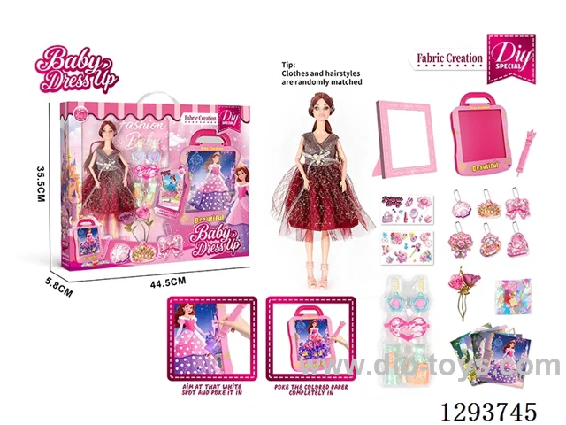 Barbie Writing Board Flower Arranging Set