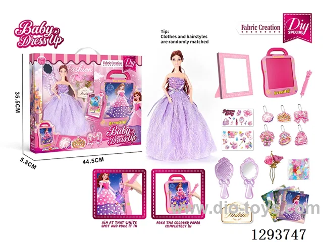 Barbie Writing Board Flower Arranging Set