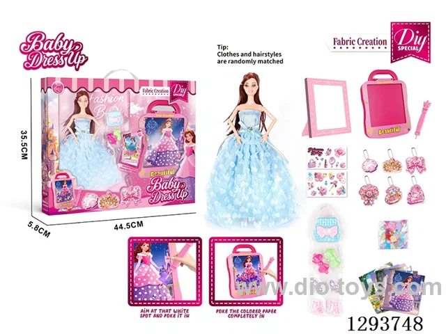 Barbie Writing Board Flower Arranging Set