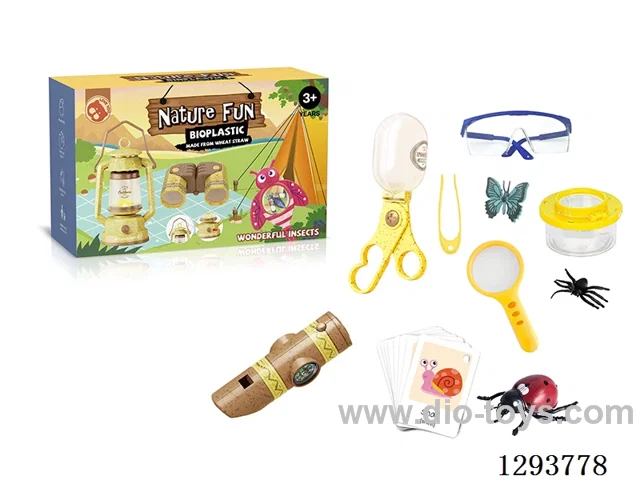 Straw-Based Insect Observation Set (10PCS)