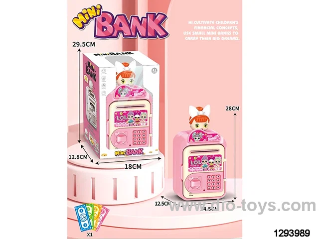 doll piggy bank