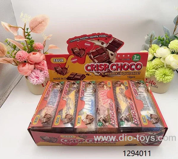 crispy choco squeeze in display box
