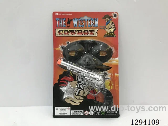 Electroplated Cowboy Gun