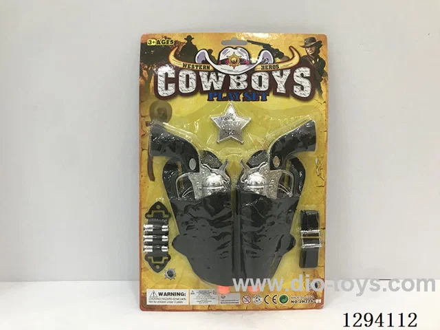 Electroplated Cowboy Gun