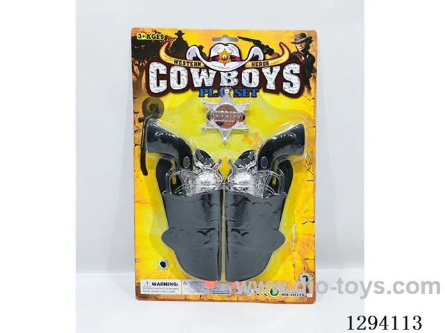 Electroplated Cowboy Gun