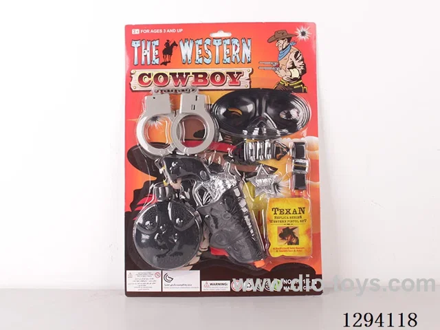 Electroplated Cowboy Gun