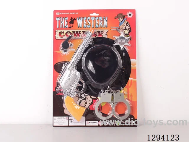 Electroplated Cowboy Gun