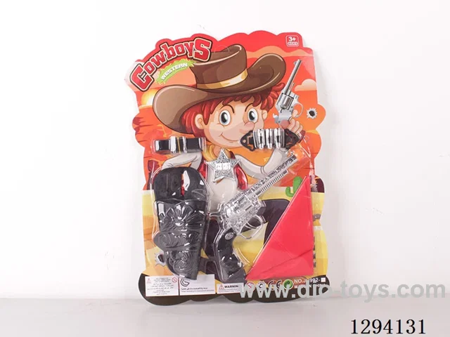Electroplated Cowboy Gun