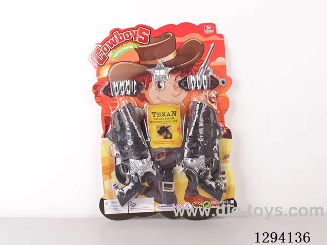 Electroplated Cowboy Gun