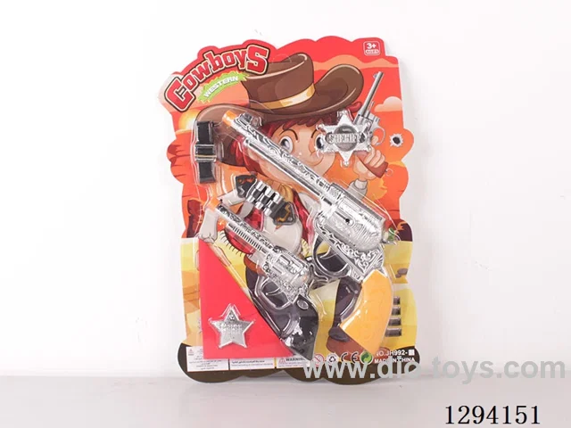 Electroplated Cowboy Gun