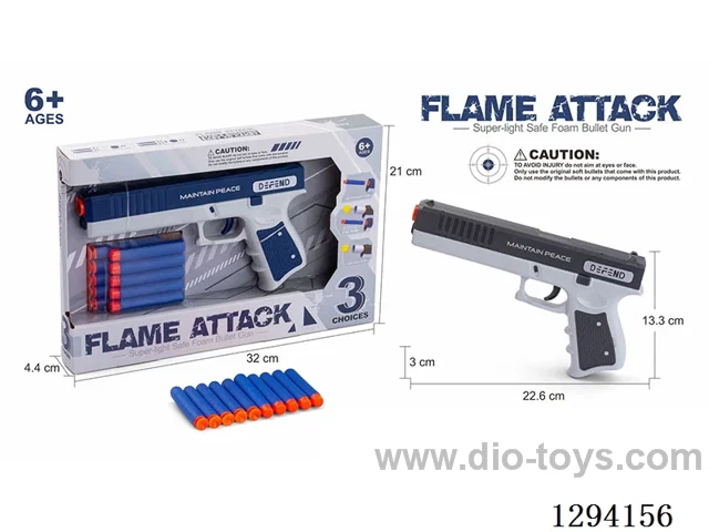 soft bullet gun 2 colors