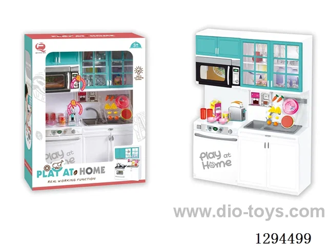 (GCC) Light Green Kitchen Set