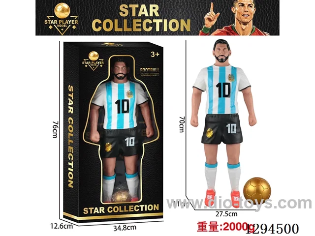 Messi Soccer Star Figurine