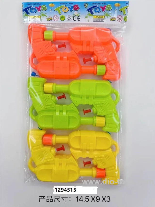 Solid color water gun in oppbag(6pcs)