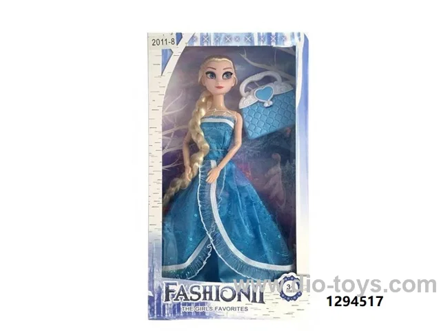 11 inch sold body frozen doll in window box