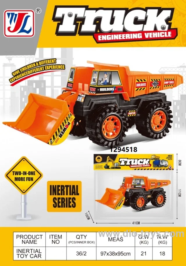 Plastic Truck in PVC bag