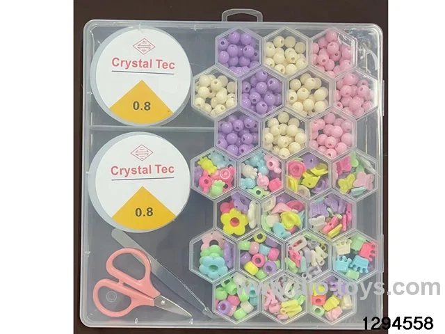 24-compartment honeycomb beaded box