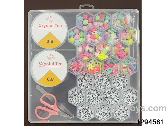 24-compartment honeycomb beaded box