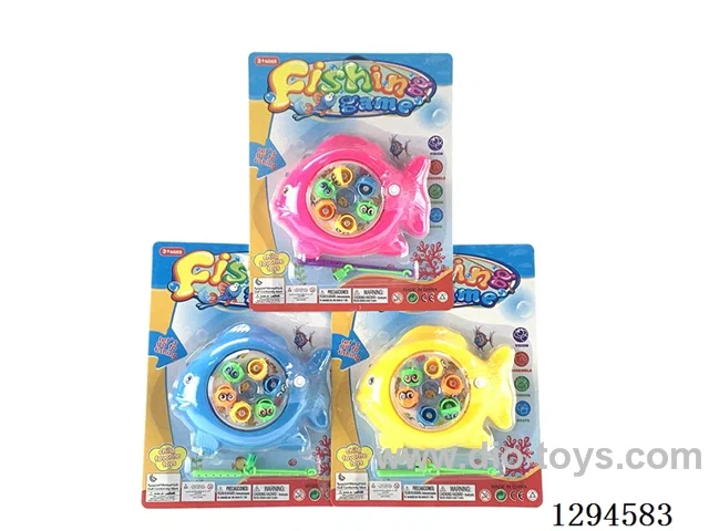 Chain-up fishing toys