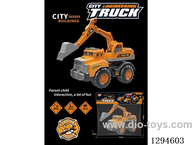Large Free Wheel Construction Vehicle