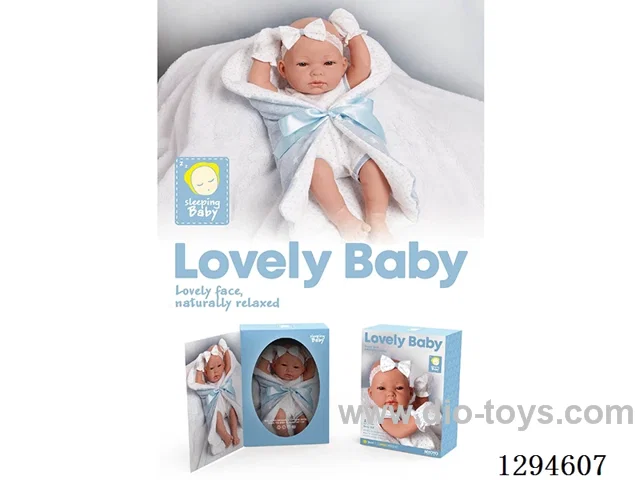 Realistic Soft Rubber 38-cm Doll