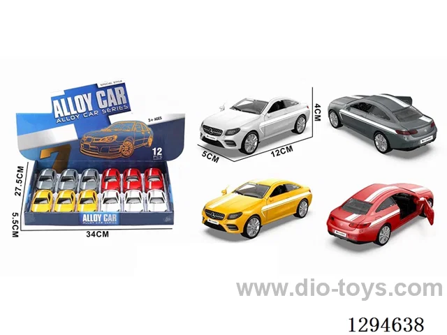 1:32 Mercedes-Benz pull back alloy Car W L/M(12PCS)