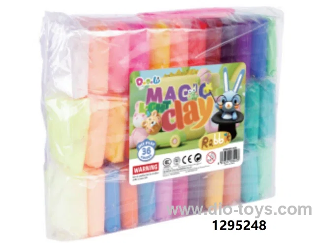 Color mud in opp bag