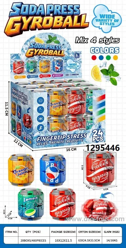 Soda Press Gyroball in display box